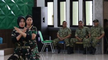 Kodam XIX Tuanku Tambusai Matangkan Atlet Pencak Silat Militer Jelang Lomba Virtual TNI AD